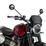 Puig Front Plate Aluminium Triumph Scrambler 1200X 24'