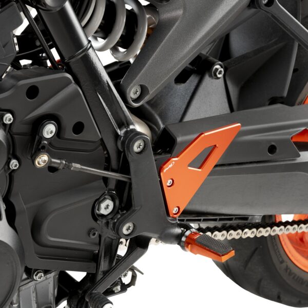 Puig Heel Plates Ktm 990 Duke 24' C/Orange