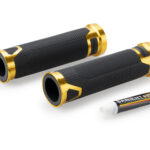 Puig Grips By Pair Puig Hi-Tech Revving 123Mm C/Gold