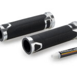 Puig Grips By Pair Puig Hi-Tech Revving 123Mm C/Silver
