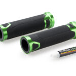 Puig Grips By Pair Puig Hi-Tech Revving 123Mm C/Green