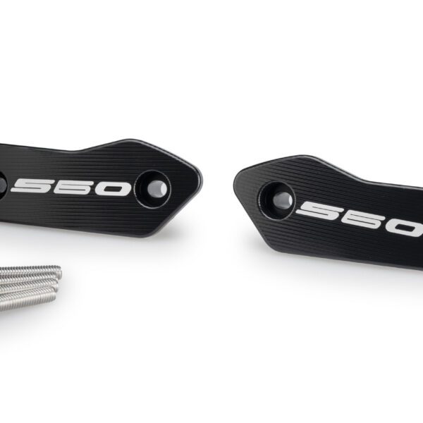 Puig Rearview Mirror Caps Yamaha T-Max 560 25' C/Black