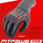TMV Pitpaws gloves Black "Made for Moto" L