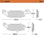 Moto-Master Brakepads RoadPRO Sinter front