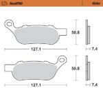 Moto-Master Brakepads RoadPRO Sinter rear