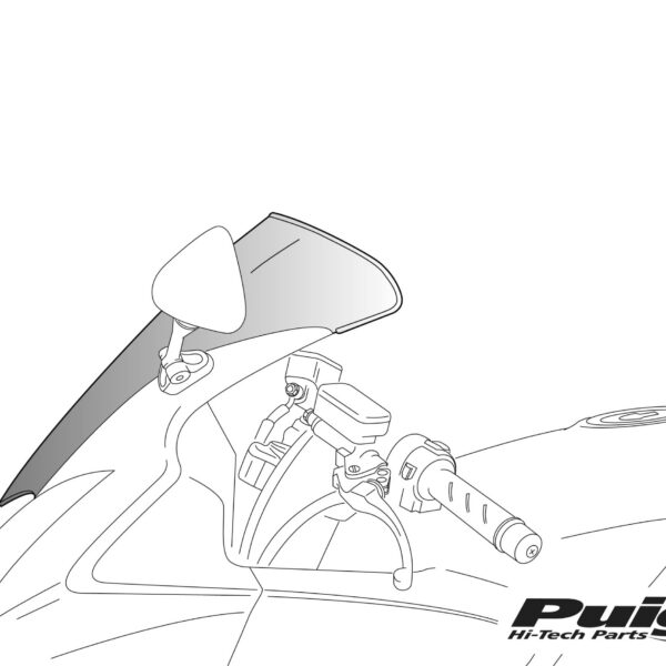 Puig Standard Screen Suzuki Gsxr1000 07'-08' C/Clear