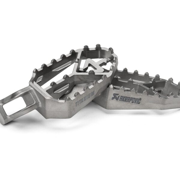 Akrapovic Adventure Footpeg Set (Titanium) Triumph Tiger 850 / 900 2024
