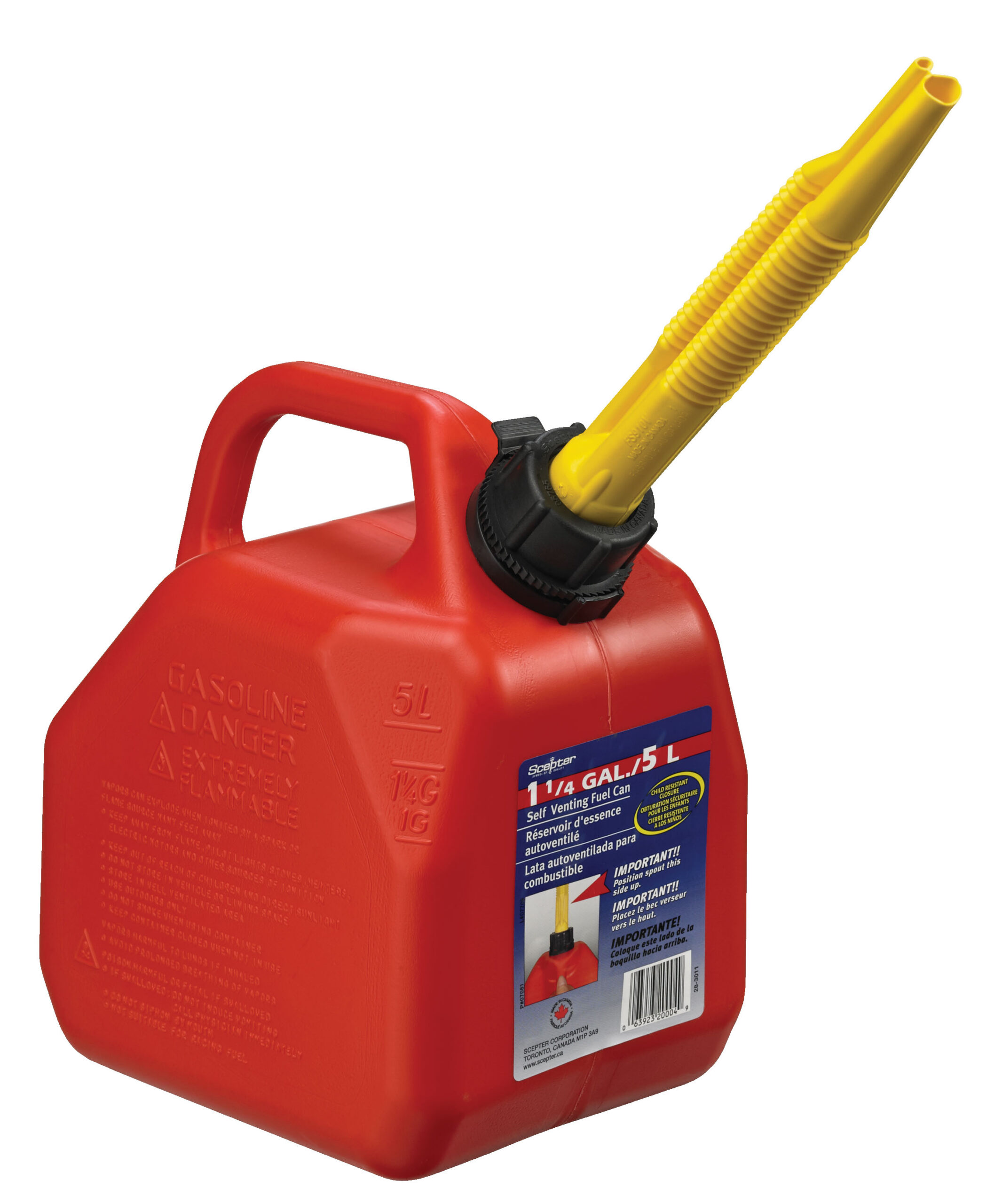 Scepter Gasoline Can 5L / 1.25 Gal - Image 24