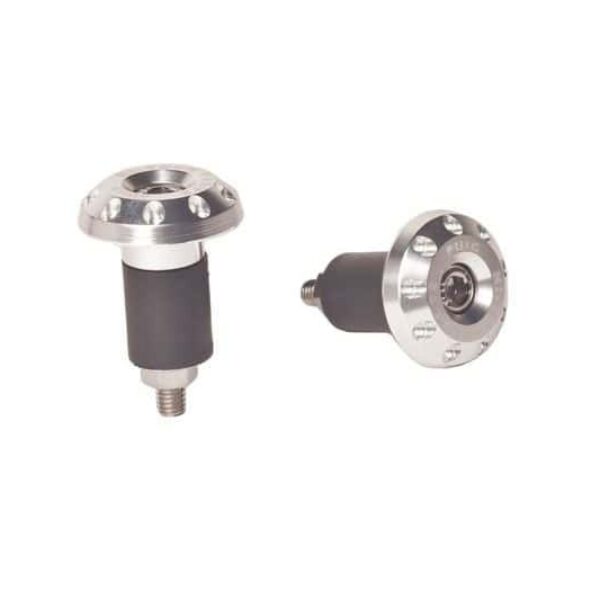 Puig Bar Ends Aluminium Race Universal C/Silver 13-18mm