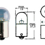 Polttimo 12v 10w Ba 15s