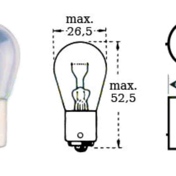 Bulb 12v 21w Ba 15s