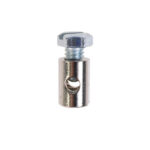 Screw nipple Ø 8.0mm length 9.0mm wire Ø 2.5mm (20pcs)