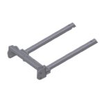 Bronco Adaptor for V-plow 75-135130 for Yamaha Lejab pushframe