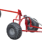 Ultratec Logging trailer + rear trailer (incl. 3 pcs choker chains)