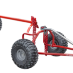 Ultratec Logging trailer + rear trailer (incl. 3 pcs choker chains)