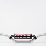 Renthal Handlebar+Pad 825 SX50 12-20 models - Silver