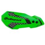 Polisport MX Flow handguard KX250 (04->) KX250F/ (08-18) Green/Black
