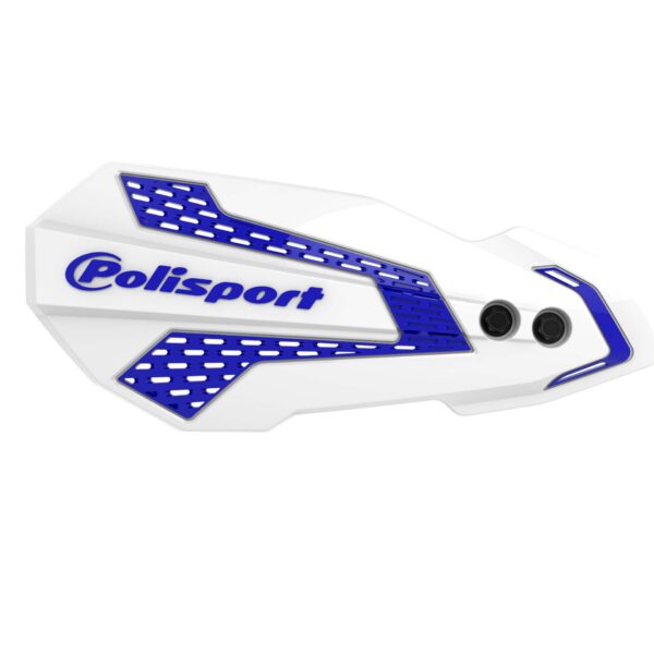 Polisport MX Flow handguard YZ/YZF/WR 08-.. WHITE/BLUE YAM95 (16)