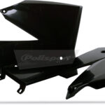 Polisport radiator scoop SX 05-06, EXC 05-07 black (6)