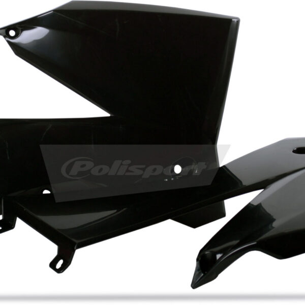 Polisport radiator scoop SX 05-06 EXC 05-07 black (6)