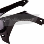 Polisport radiator scoop CRF450 (13) black