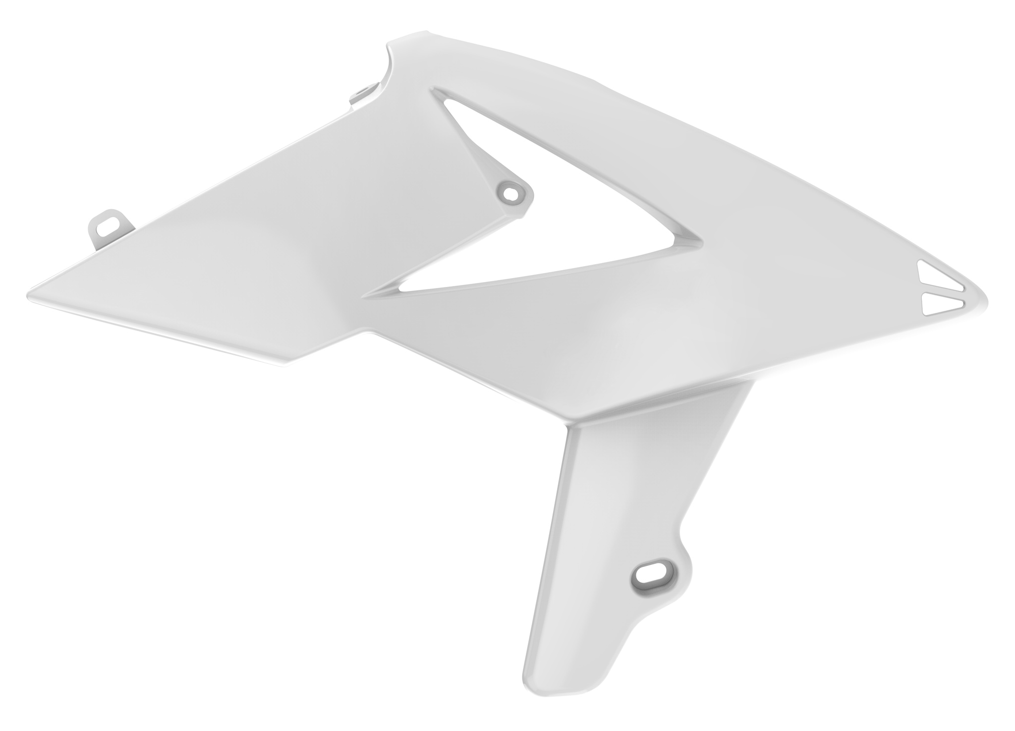 Polisport Radiator Scoops RR250/300 2T13-19 350/400/450 4T 13-19 white