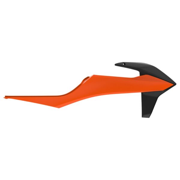 Polisport radiator scoops KTM SX/F 19-22 EXC/EXCF/XCW(20-23) orange ktm16/black