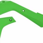 Polisport Radiator Scoops KX250F 21-24 KX450F 19-23 green 05 (6)
