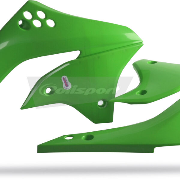 Polisport radiador scoops Kawasaki KX450F(06-08) OEM color green 05 (5)