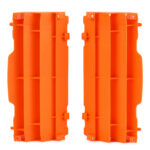 Polisport radiator louvers KTM  SX/SX-F 07-15 EXC 08-16 orange (30)
