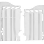 Polisport radiator louvers CRF450R 13-14 White (24)