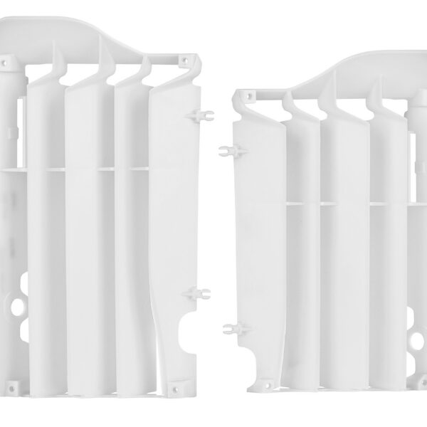 Polisport radiator louvers CRF450R 13-14 White (24)