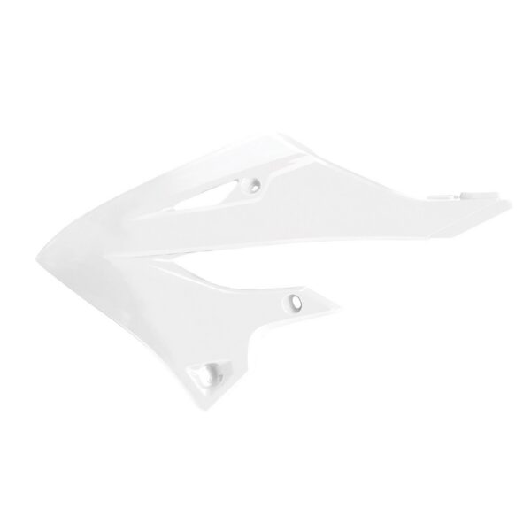 Polisport radiator scoops Yamaha YZ125/250 (22-..) white WHITE (10)