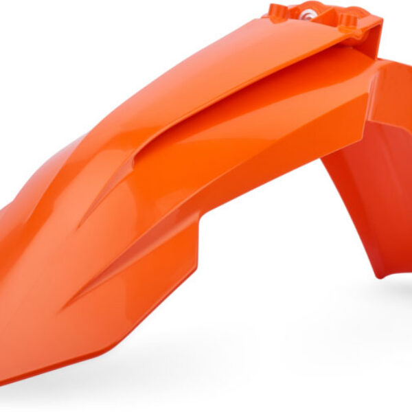 Polisport front fender SX-F 16-22 EXC 17-23 Orange (6)