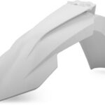 Polisport front fender SX125/450 16-22 White (6)