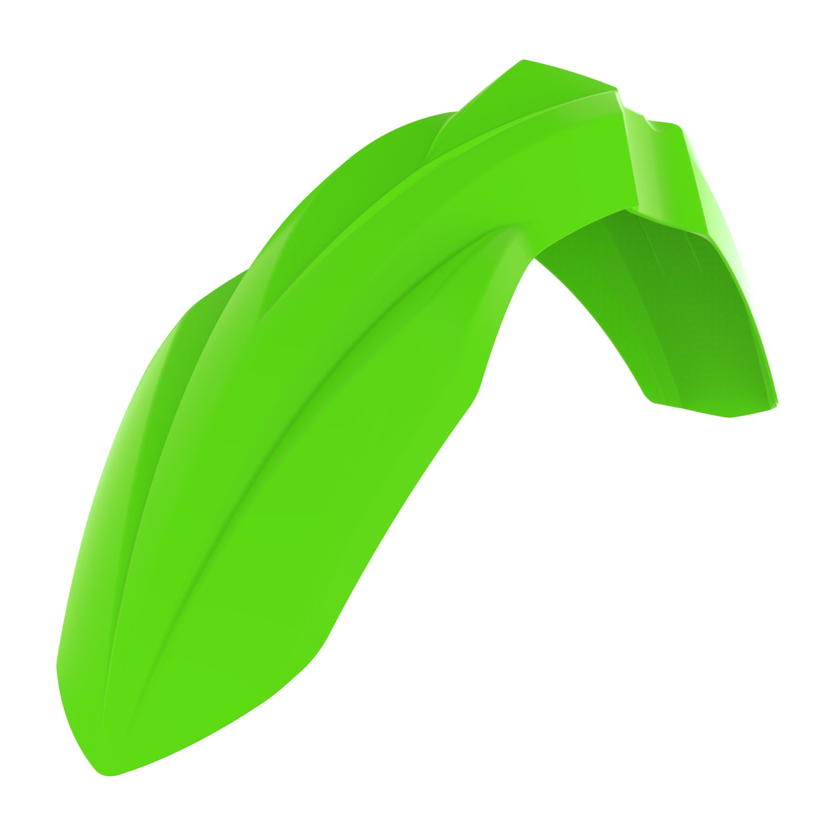 Polisport front fender KX450F 16-.. KX250F 17-.. Lime Green