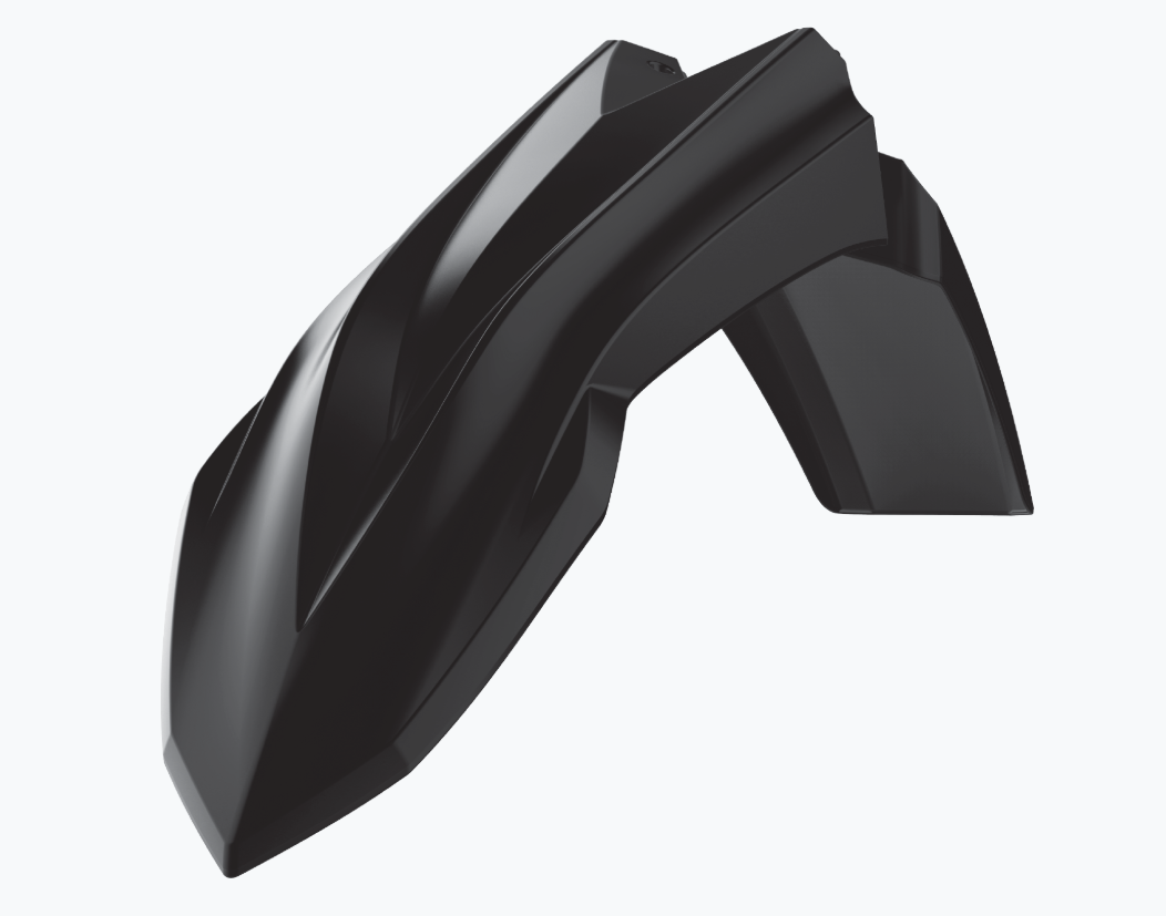 Polisport front fender Beta RR (20-..) X-PRO 25-.. Black (6)