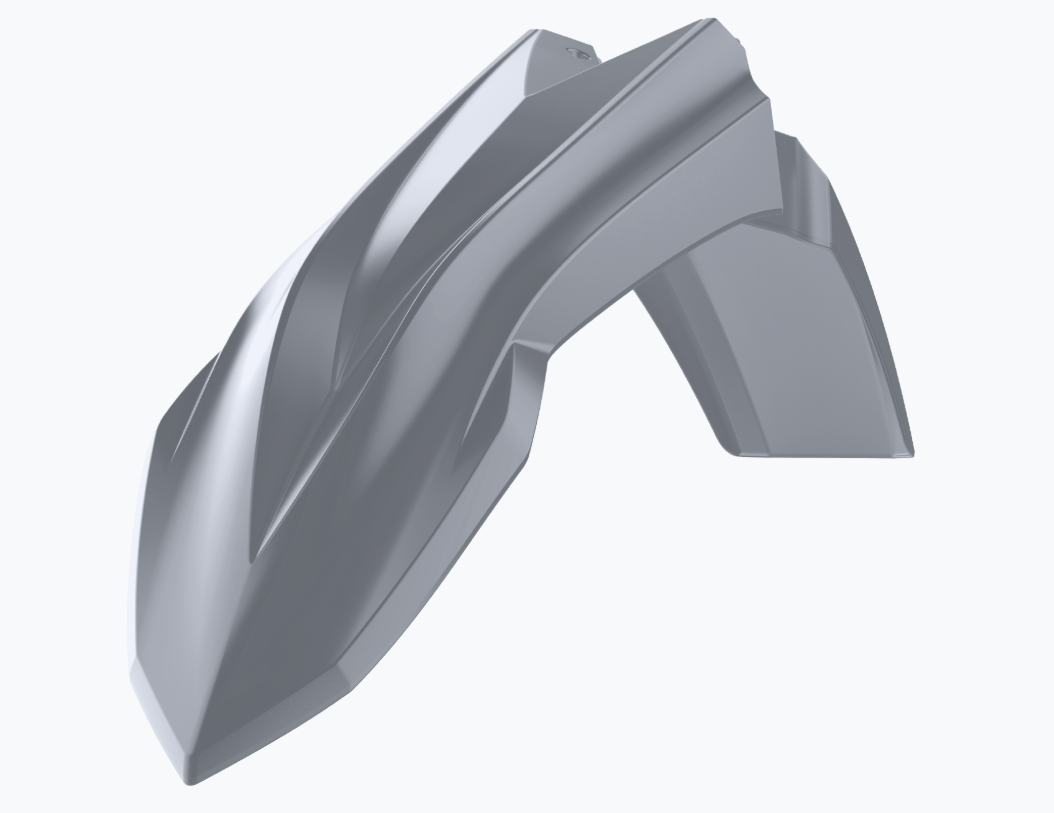 Polisport front fender Beta RR (20-..) X-PRO 25-.. Nardo Grey (6)