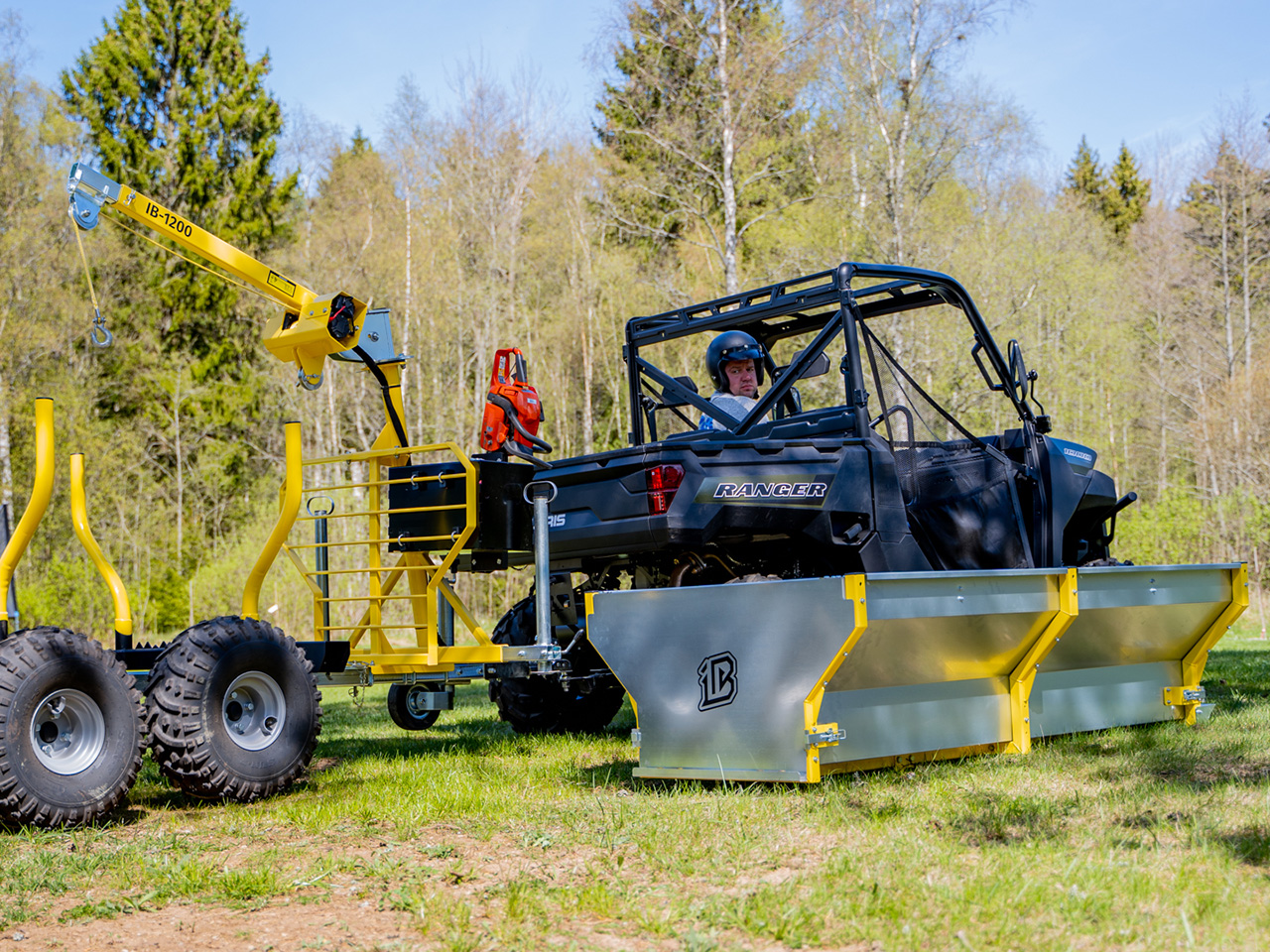 Veokast metsaveohaagisele IB 1200 - Image 6