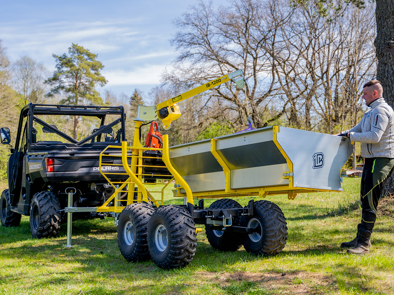 Veokast metsaveohaagisele IB 1200 - Image 7