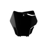 Polisport Front Number Plate Gas Gas MCMC-F - Black 21-23 Models (10)