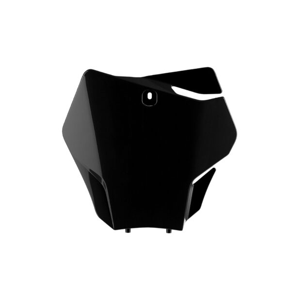 Polisport Front Number Plate Gas Gas MCMC-F - Black 21-23 Models (10)