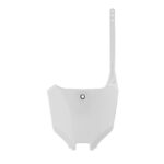Polisport Number Plate Honda CRF250R 22-.. CRF450R 21-.. White (12)