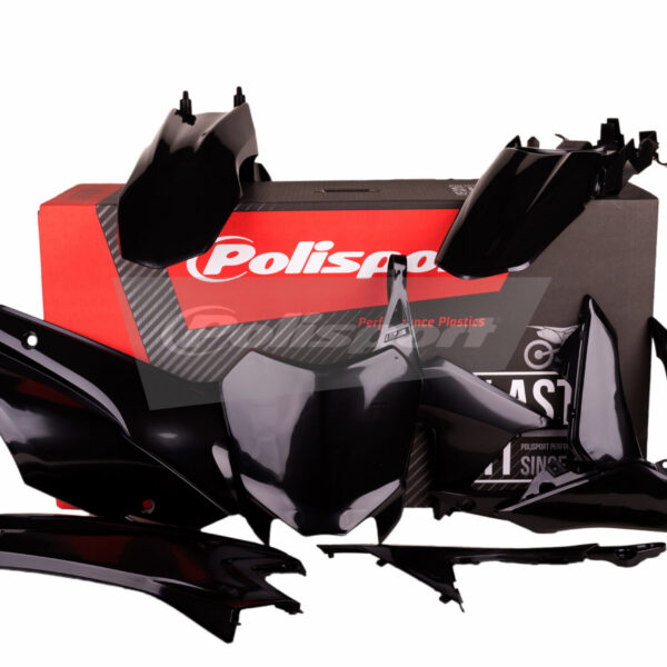 Polisport plastic kit CRF110F 13-18 BLACK (1)