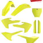 Polisport plastic kit TC125/250, FC250/350/450 16-18 Flo yellow (1)