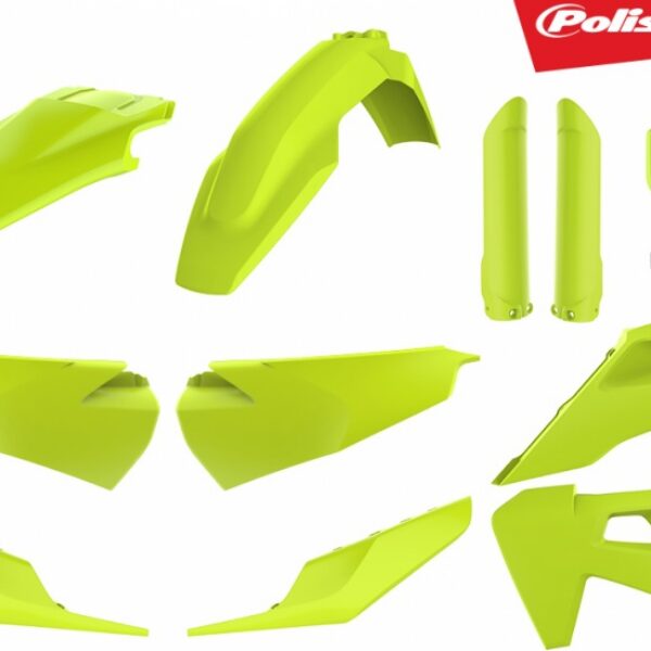 Polisport MX Complete Kit TC125/250, FC250/350/450 models 2019- Yellow FLO (1)
