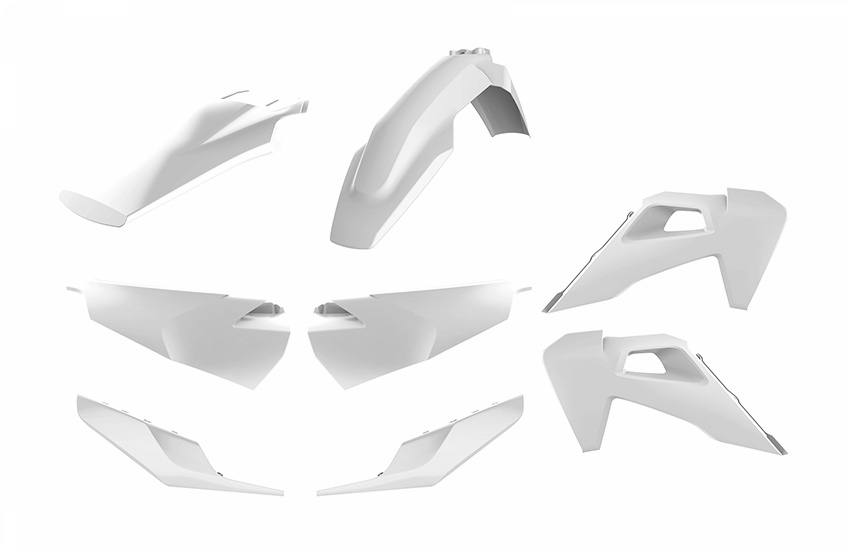 Polisport kit Husqvarna TE/FE(20->) white (1)