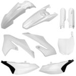 Polisport Plastic kit YZ 65 (19-..) br white (1)