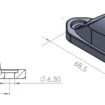 Puig Support Without Side Mirror Hi-Tech Ninja 300/Zx6R