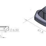 Puig Support Without Side Retrovisor Hi-Tech Kawasaki Z